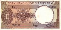 Gallery image for Vietnam, South p15a: 1 Dong