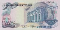 Gallery image for Vietnam, South p29a: 1000 Dong from 1971