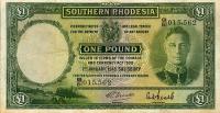 Gallery image for Southern Rhodesia p10d: 1 Pound