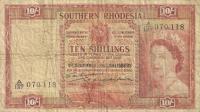 Gallery image for Southern Rhodesia p12a: 10 Shillings
