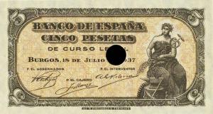 Gallery image for Spain p106s: 5 Pesetas