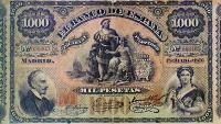 p13 from Spain: 1000 Pesetas from 1876