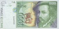 Gallery image for Spain p163: 1000 Pesetas from 1992