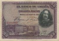 Gallery image for Spain p75a: 50 Pesetas