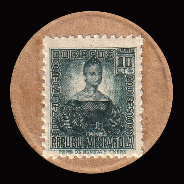 Front of Spain p96G: 10 Centimos from 1938