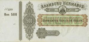 Gallery image for Spain pS151: 500 Reales de Vellón