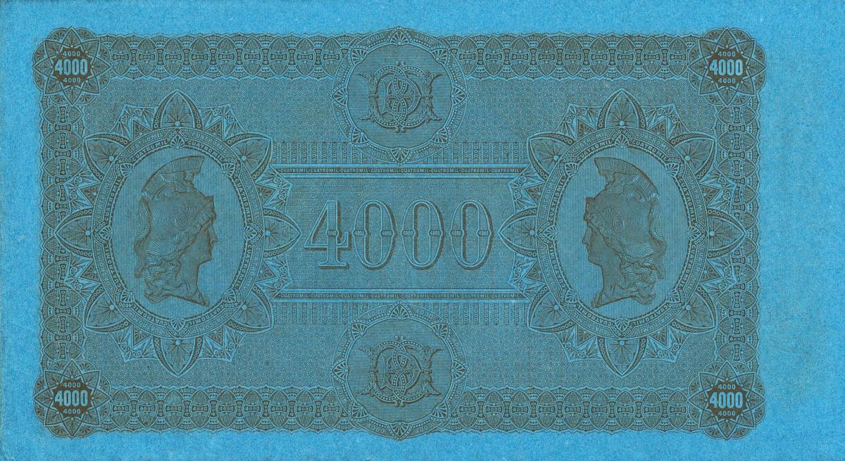 Back of Spain pS256r: 4000 Reales de Vellón from 1859