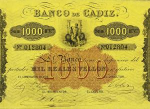 Gallery image for Spain pS294: 1000 Reales de Vellón