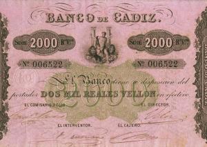 Gallery image for Spain pS295: 2000 Reales de Vellón