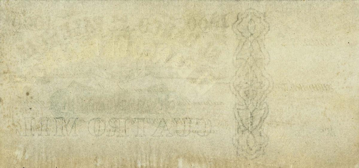 Back of Spain pS356r: 4000 Reales de Vellón from 1864