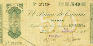 Gallery image for Spain pS553: 50 Pesetas