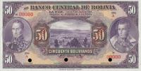 Gallery image for Bolivia p123s: 50 Bolivianos