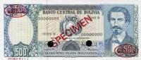 Gallery image for Bolivia p166b: 500 Pesos Bolivianos