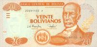Gallery image for Bolivia p224: 20 Boliviano