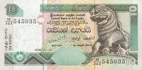 Gallery image for Sri Lanka p108e: 10 Rupees from 2005