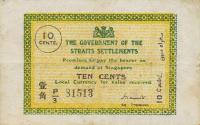 Gallery image for Straits Settlements p6a: 10 Cents