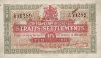 Gallery image for Straits Settlements p8b: 10 Cents