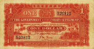 Gallery image for Straits Settlements p9x: 1 Dollar