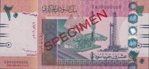 Gallery image for Sudan p68s: 20 Pounds