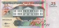 Gallery image for Suriname p138d: 25 Gulden from 1998