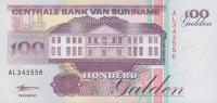 Gallery image for Suriname p139b: 100 Gulden from 1998