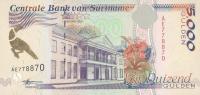 p143b from Suriname: 5000 Gulden from 1999