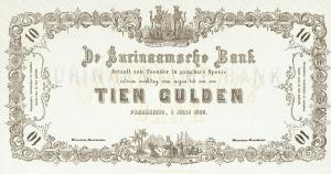 Gallery image for Suriname p45r: 10 Gulden