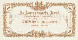Gallery image for Suriname p51r: 1000 Gulden