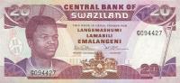 Gallery image for Swaziland p21a: 20 Emalangeni