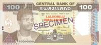 Gallery image for Swaziland p27s: 100 Emalangeni