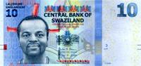 Gallery image for Swaziland p36b: 10 Emalangeni from 2014