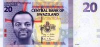 Gallery image for Swaziland p37a: 20 Emalangeni