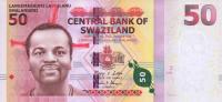 Gallery image for Swaziland p38a: 50 Emalangeni from 2010