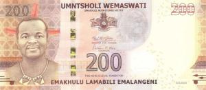 Gallery image for Swaziland p47: 200 Emalangeni