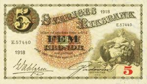 Gallery image for Sweden p33a: 5 Kronor