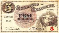 Gallery image for Sweden p33ab: 5 Kronor