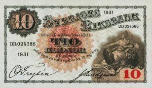 Gallery image for Sweden p34n: 10 Kronor