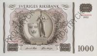 Gallery image for Sweden p46s: 1000 Kronor