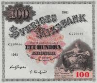 Gallery image for Sweden p48c: 100 Kronor
