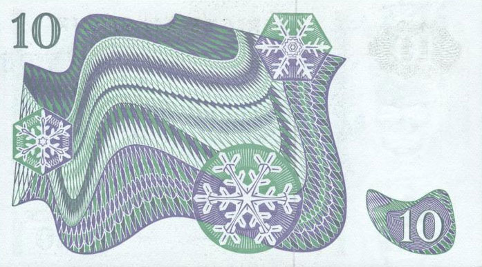 Back of Sweden p52d: 10 Kronor from 1976
