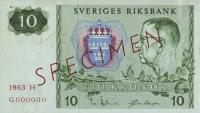 Gallery image for Sweden p52s: 10 Kronor