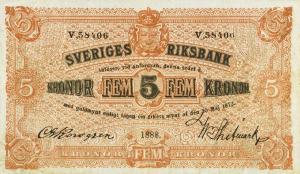 Gallery image for Sweden p8j: 5 Kronor