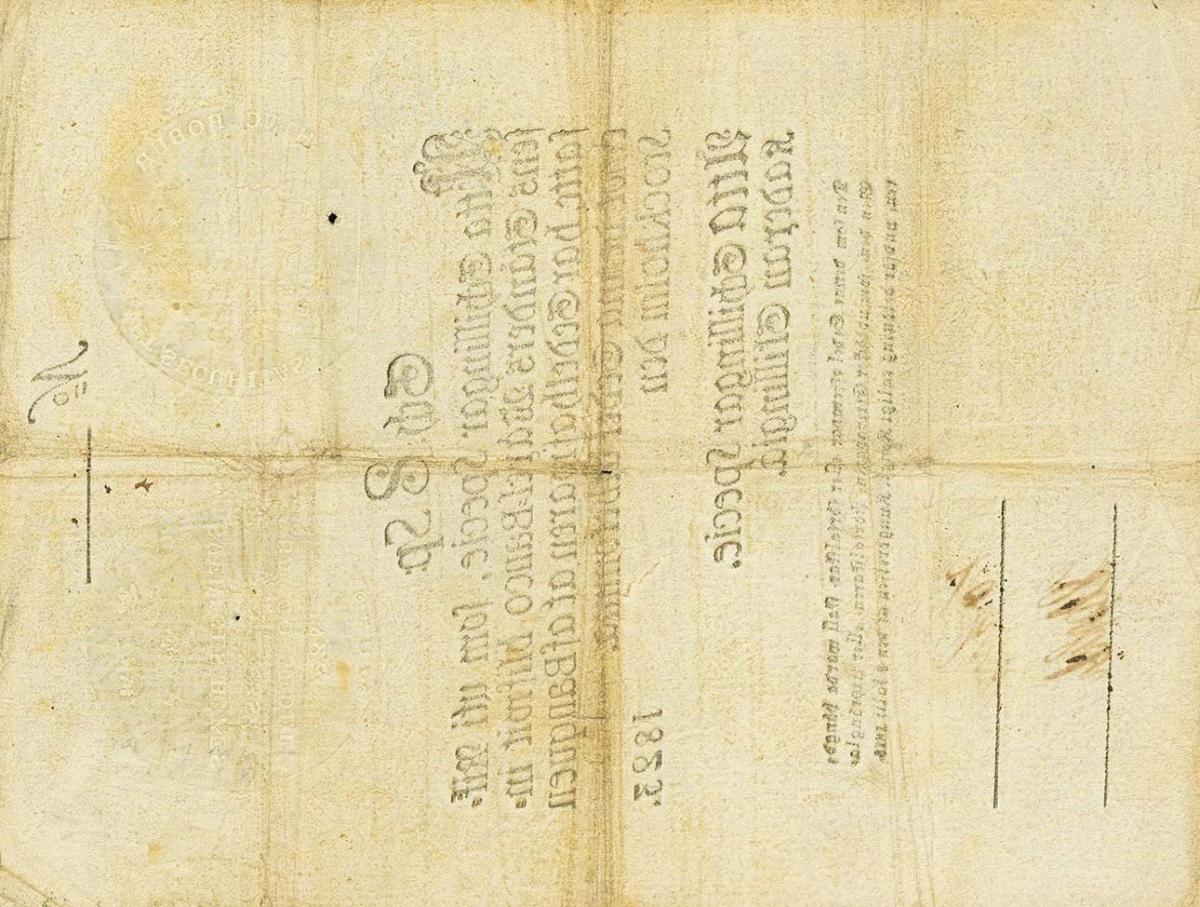 Back of Sweden pA93b: 8 Schillingar Specie from 1819