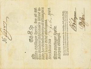 Gallery image for Sweden pA93b: 8 Schillingar Specie