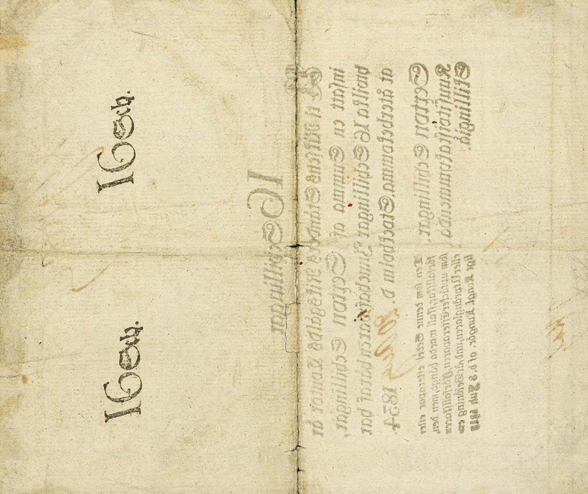 Back of Sweden pA95e: 16 Schillingar Specie from 1831