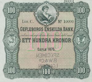 Gallery image for Sweden pS182s: 100 Kronor