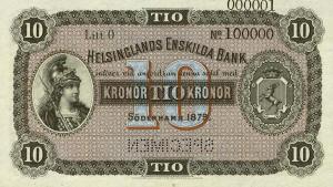 pS265s from Sweden: 10 Kronor from 1879