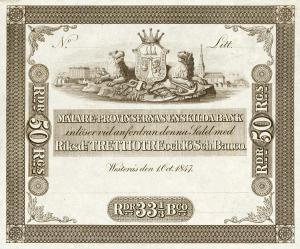 Gallery image for Sweden pS313r: 33.33 Riksdaler Banco