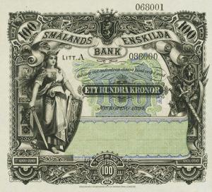 Gallery image for Sweden pS499s: 100 Kronor