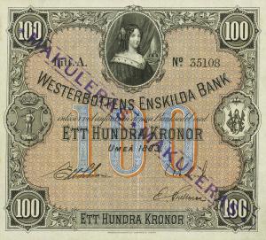 Gallery image for Sweden pS710b: 100 Kronor